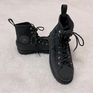 Converse Chuck Taylor  black crafted boot